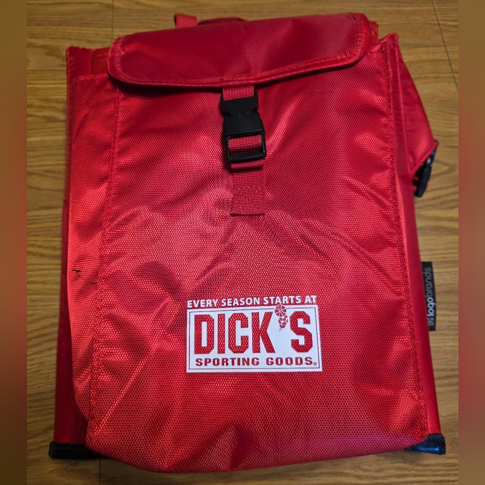 Dicks Red Stadium Seat With Blanket